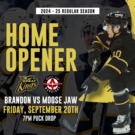 Rivalry Renewed Wheat Kings To Open 2024 25 At Home Against Warriors