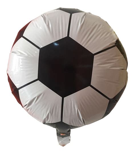 Balão Metalizado Bola De Futebol 45cm Mercado Livre