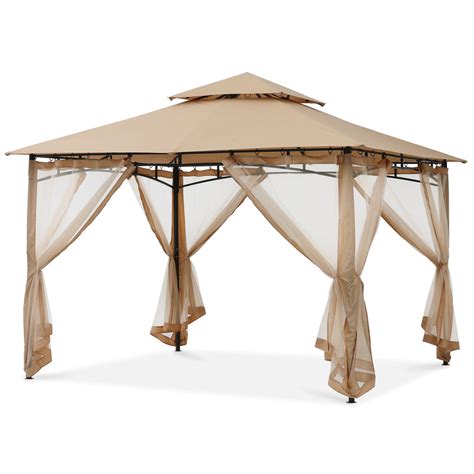 Abccanopy Outdoor Sturdy Patio Gazebo 9x911x1110x12 With Mosquito Ne