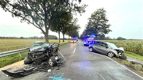 Auto gerät in Gegenverkehr Mann stirbt bei Unfall auf B73 NDR de