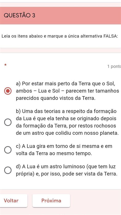 Leia Os Itens Abaixo E Marque A única Alternativa Falsa Br