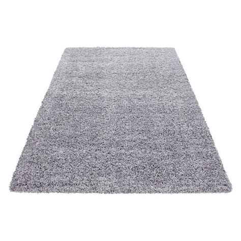 Teppium Tapis Shaggy Poils Longs Unicolore Tapis Unicolores Pour Le