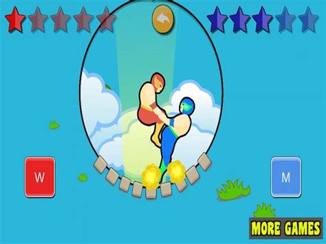 WRESTLE JUMP online game | POMU Games