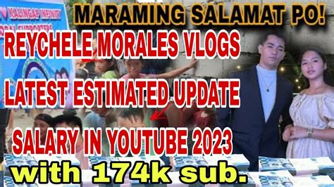 Magkanu Na Nga Ba Latest Update Salary Ni Reychelle Morales Vlogs Sa