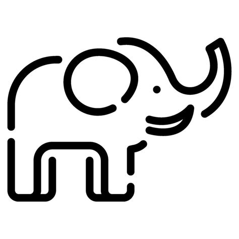 Elephant Icons for web, app, infographic, etc 40895332 Vector Art at ...