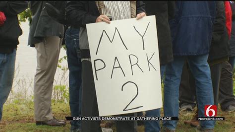 Gun Rights Activists Hold Rally In Tulsas Gathering Place