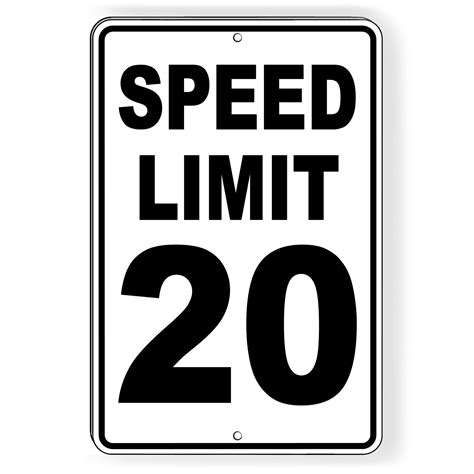 Speed Limit Signs – Signs Online USA