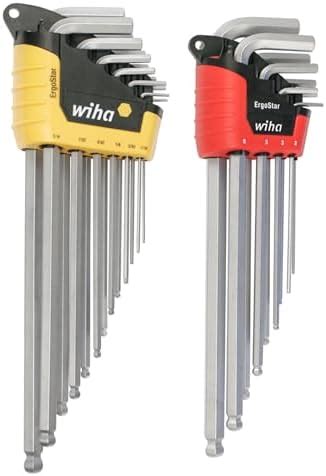 Amazon Wiha Piece Ball End Color Coded Hex L Key Set Inch