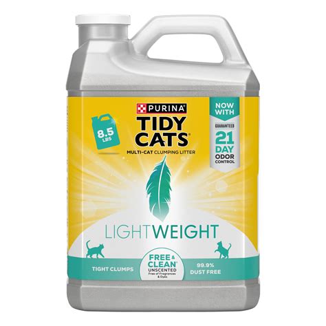 Tidy Cats Free And Clean Low Dust Light Weight Clumping Odor Control