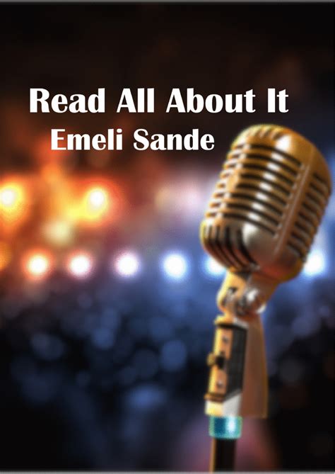 Read All About It Part III Arr Valeriya Klimukhina By Emeli Sande