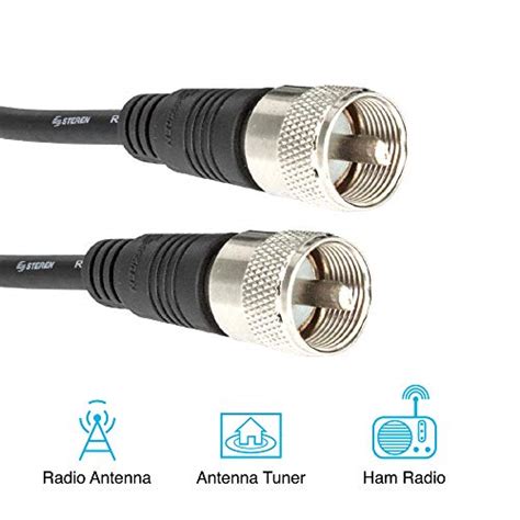 RG8X Coaxial Cable - Connector - RG8X Coax – UHF CB Antenna Cable - CB ...