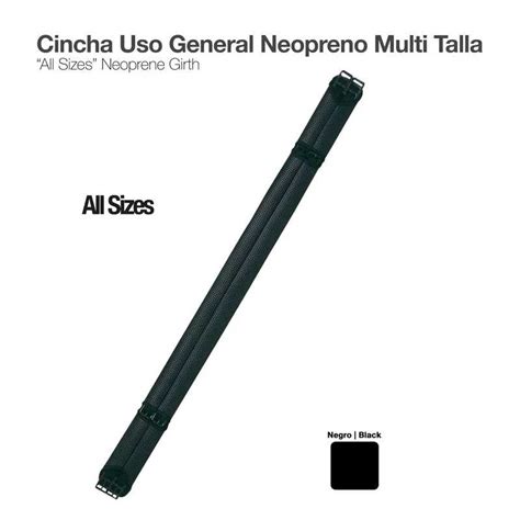 Cincha Uso General Neopreno Multi Talla All Sizes