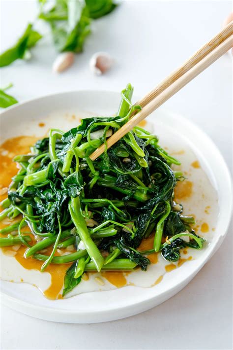 Water Spinach 101 And Stir Fry Recipe China Sichuan Food