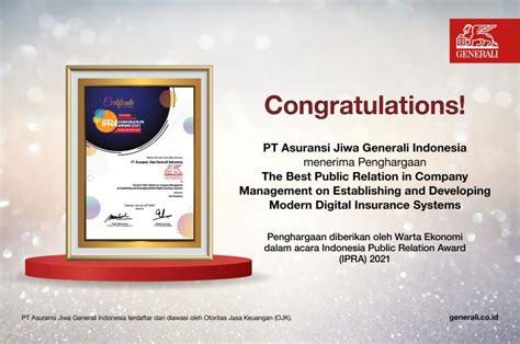 generali indonesia  linkedin lifetimepartner generaliindonesia