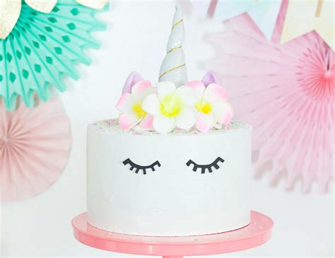 Diy Unicorn Cake Topper Fun365