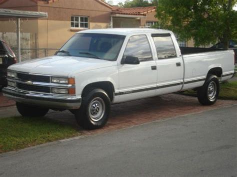 Purchase Used 1999 Chevrolet K3500 Base Crew Cab Pickup 4 Door 5 7l In Miami Florida United