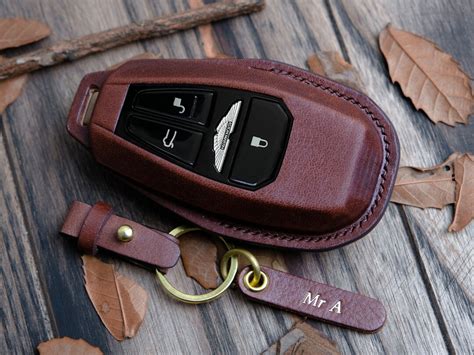 Aston Martin Key Fob Cover Luxury Key Case Fit For Db9 Db11 Db12 Dbx