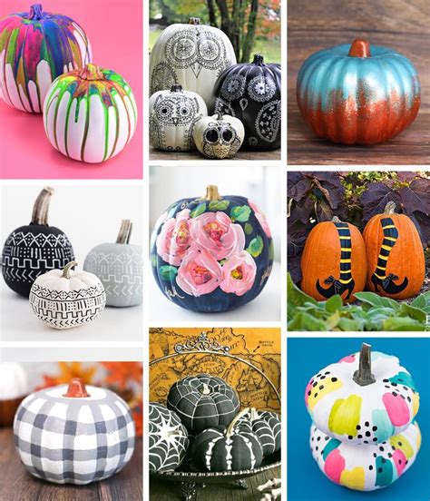 30+ Painted Pumpkins and Other No-Carve Pumpkin Decorating Ideas | No ...