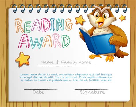 Reading Certificate Printable Printable Word Searches Images And