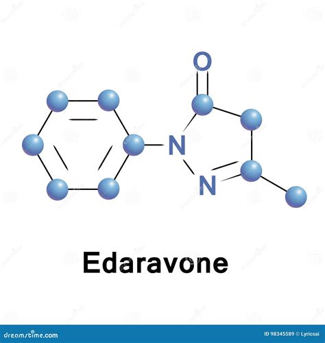 Edaravone Intravenous Medication Stock Vector - Illustration of ...