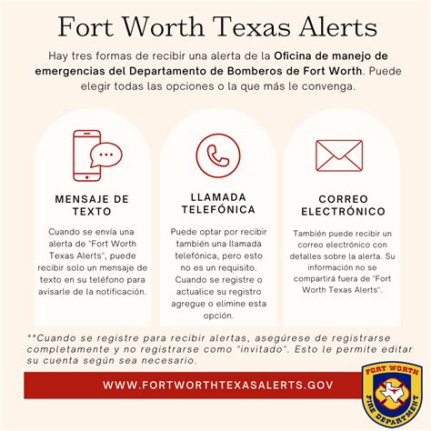 Sign up for free emergency alerts – Welcome to the City of Fort Worth