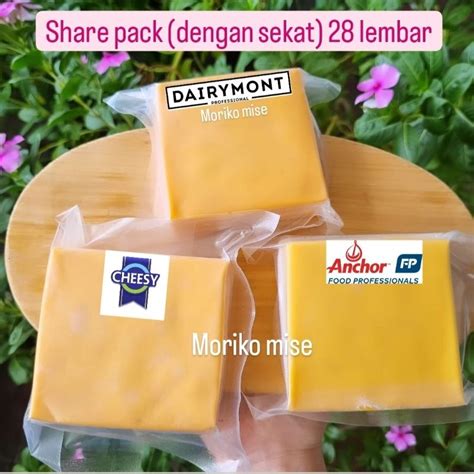 Jual Share Pack Lembar Anchor Red Cheddar Slice Cheesy