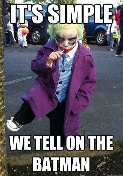 If The Joker Were A Child, This Is What He'd Be Saying [Meme] | The ...