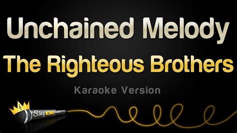 The Righteous Brothers - Unchained Melody (Karaoke Version) Chords ...