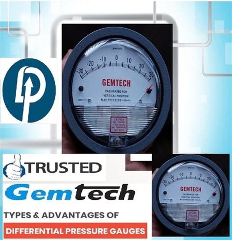 Gemtech Differential Pressure Gauge By Gandhinagar Gujarat At 450000