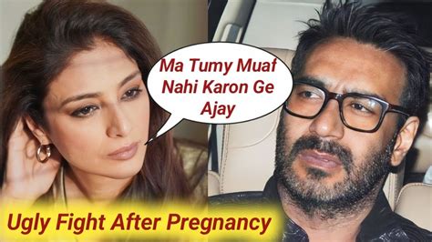 Ajay Devgan And Tabu S Ugly Fight After Tabu Pregnancy News Ajay