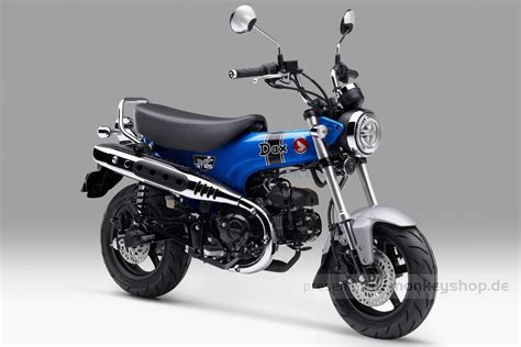 Honda Dax Jb Blau Pearl Glittering Blue