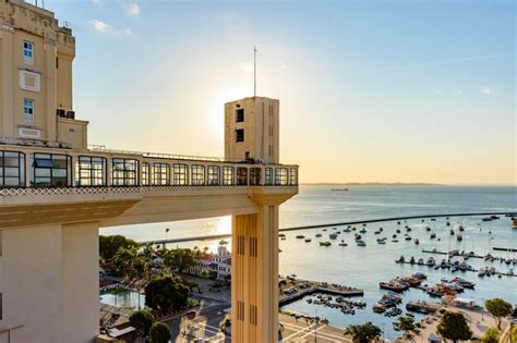 Premium Photo All Saints Bay Lacerda Elevator And The Harbor During