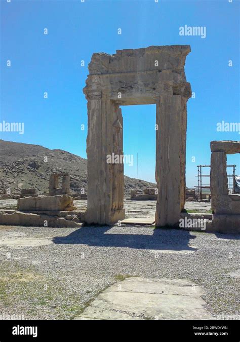 Shiraz, PERSEPOLIS, IRAN, Ruins of the ceremonial capital of the ...