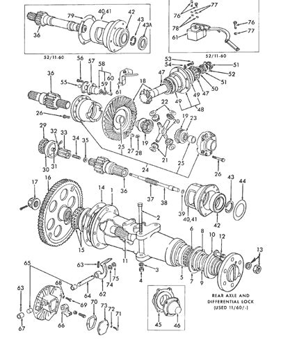 Fordson Super Major Spare Parts