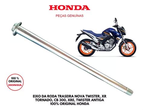 Eixo Roda Traseira Cb300 Xre Twister Tornado Original Honda