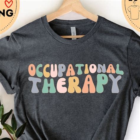 Cute Occupational Therapy Shirt Occupational Therapist Etsy