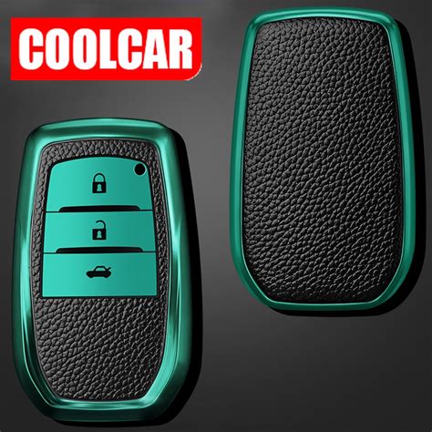 Coolcar Tpu Car Key Case Holder Cover For Toyota Hilux Fortuner Land