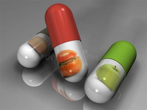 Futuristic food. Pills on a grey background with pictures of food on it , #Sponsored, #Pills, # ...