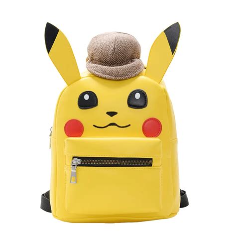 Sac Dos Dessin Anim Pokemon Pour Enfant Cartable Pikachu Jaune