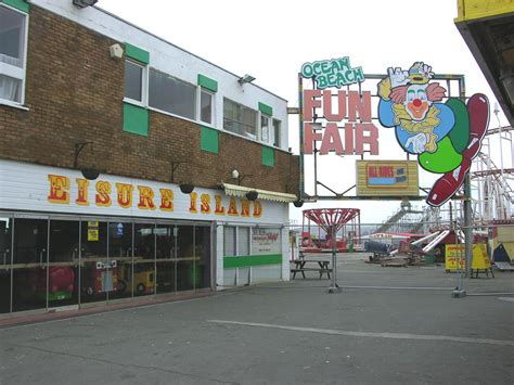 Ocean Beach Funfair Rhyl Main Entrance To Funfair And Ei Flickr