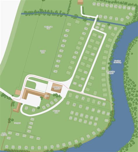 Campsite Layout Choose Your Pitch