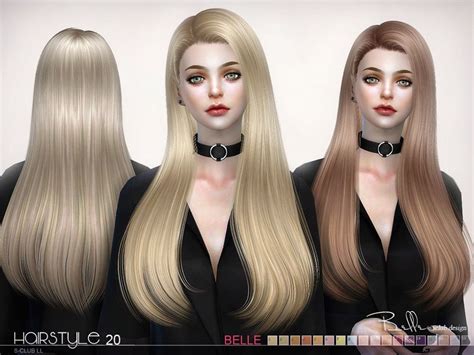 Sims 4 Female Long Hair Images Newlonghair