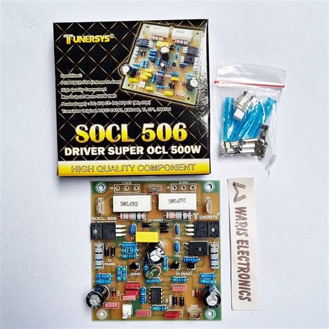 Jual Driver Power SOCL 506 Tunersys Super OCL Ampli Amplifier 500W