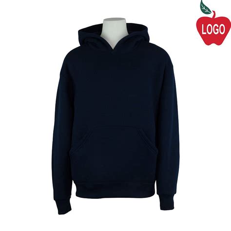 Navy Blue Hooded Pullover Sweatshirt 9289 Merry Mart Uniforms