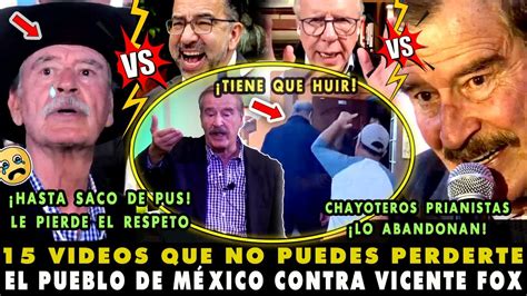 Hasta El Saco De Pus Lo Od A Top Mega Palizas Vs Vicente Fox