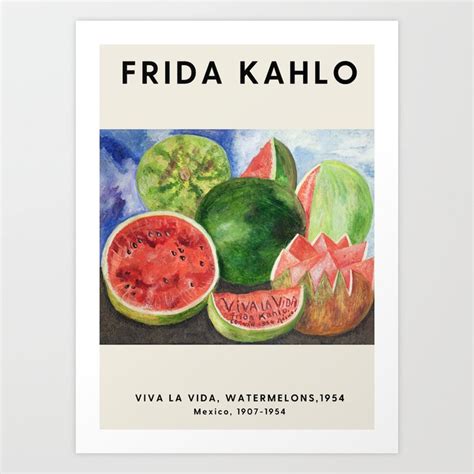 Viva La Vida Painting Frida Kahlo