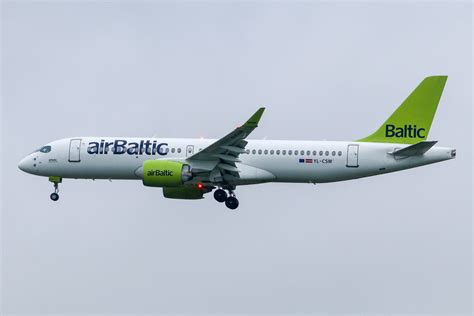 YL CSM Aircraft Airbus A220 300 Airline Air Baltic Age Flickr