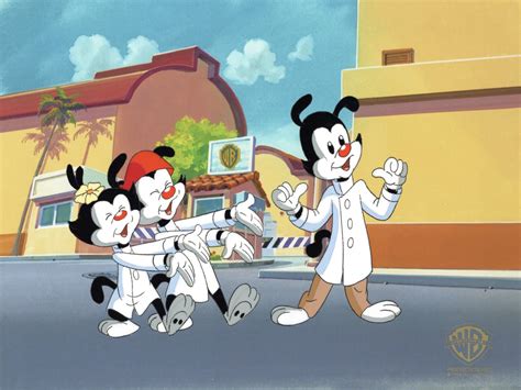 Animaniacs Original Production Cel Wakko Yakko And Dot In 2023