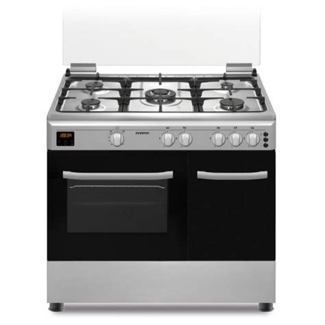 Infiniton Cc Xhtp Cocina De Gas Zonas Horno Acero Inoxidable