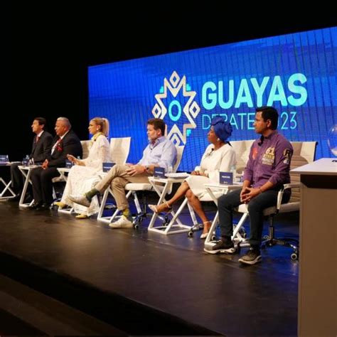 En Vivo Debate De Candidatos A La Prefectura De Guayas Para Las